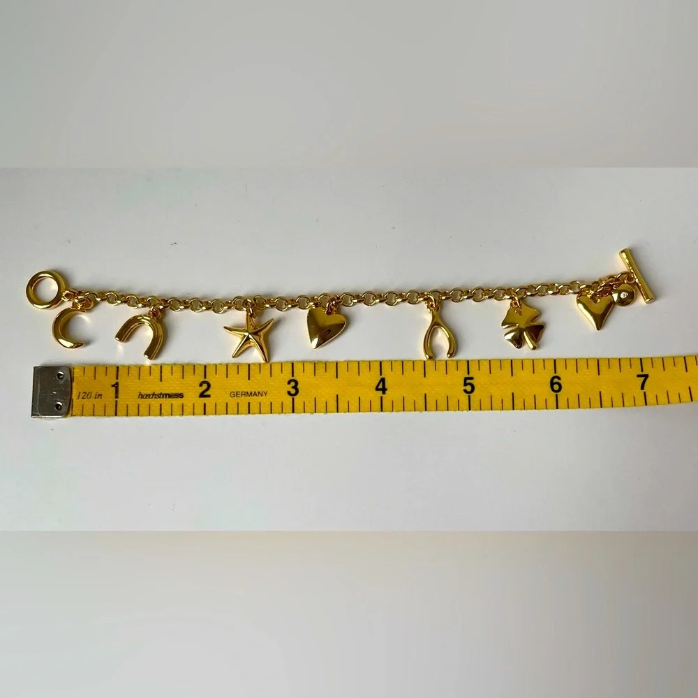 J.Crew Factory Good Luck Charm Bracelet